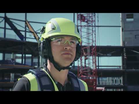 3M SecureFit Safety Helmet Video Construction