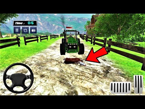 Heavy Tractor Pull Simulator 3d Game 2020 / Tractor Game - Android & iOS Gameplay - HD #2