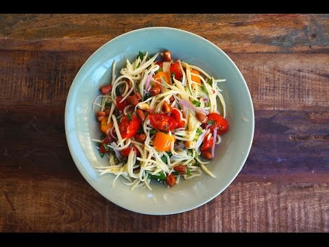 How To Make Green Mango Salad