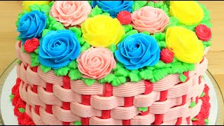 קישוט עוגות פרחים עם טיפים לזלול מאת Cakes StepbyStep