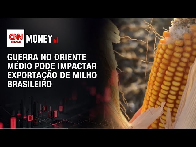 Guerra no Oriente Médio pode impactar exportação de milho brasileiro | MONEY NEWS