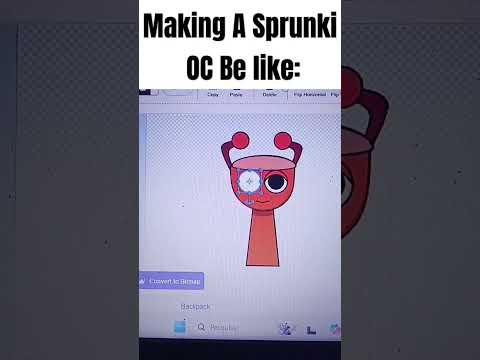 Making a Sprunki OC Be Like: #shorts #memes #sprunki #oc #scratch #incredibox #trend #viralvideo