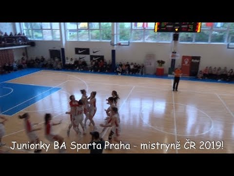 2019 0414 _ MČR juniorek U19 _ Sparta mistr