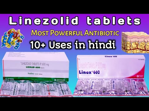 Linezolid 600 mg tablet
