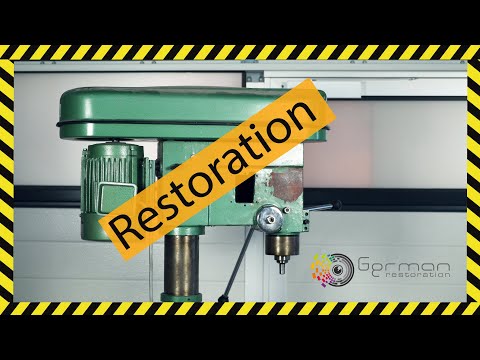 Restoration Old Drill Press Part 1