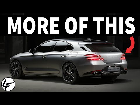 Genesis G70 Shooting Brake Looks AMAZING + Hyundai Roadmap REVEALED