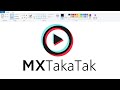 How To Draw MX Takatak Logo In Computer Using Ms Paint Takatak App Logo Drawing