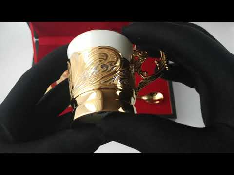 Фарфоровая кофейная пара z282