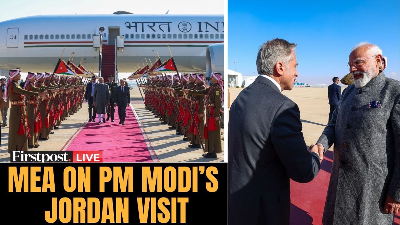 MEA LIVE: India's Ministry of External Affairs Briefs Media on PM Modi' Jordan Visit | N18G