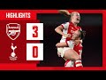 HIGHLIGHTS | Arsenal vs Tottenham Hotspur (3-0) | WSL | Mead and Foord (2)
