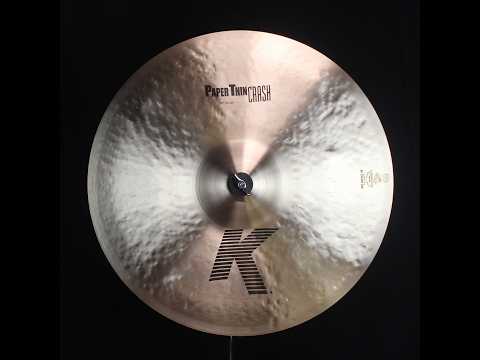 Zildjian 20" K Paper Thin Crash - 1434g (video demo) image 2