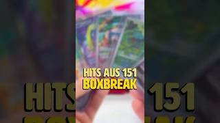 Meine BOXBREAK HITS aus 151 KR!😱 #pokemon #tcg #shorts
