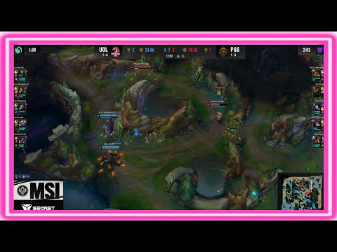 UOL vs PGG Urgot Nidalee combo MSI