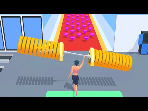 WEIGHT RUNNER 3D 🏋️🔥- All Levels Gameplay Android, iOS