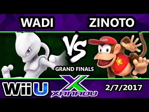 S@X 188 - InC | Wadi (Mewtwo, ROB) Vs. Zinoto (Diddy Kong) - SSB4 Grand Finals - Smash 4