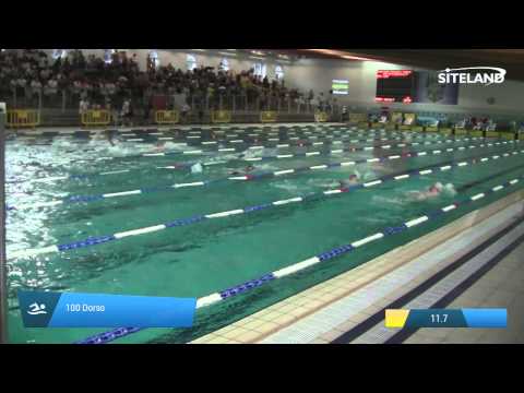 Serie 6 dei 100 Dorso  Assoluti Maschi Master - Campionati Regionali Master 2015 VENETO e FRIULI VG