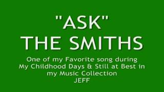 SMITHS THE   ASK ME Lyrics,Live