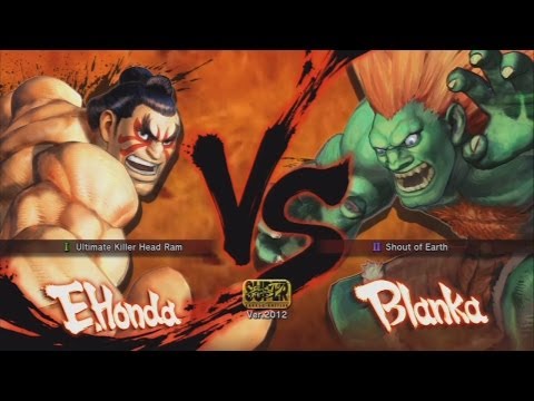 omitsubou (E.Honda) vs morio9989 (Blanka) SSF4 AE 2012
