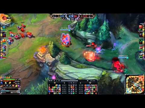 SKT T1 MaRin - Rumble vs Rengar Top Lane - KR LOL SoloQ