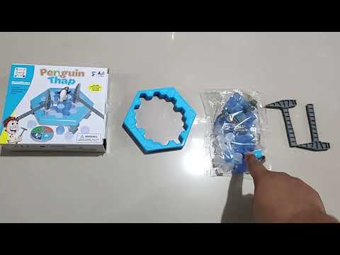 jogo de tabuleiro interativo pinguim quebra gelo