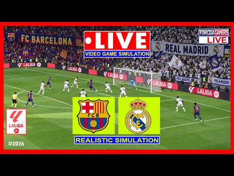 Barcelona vs Real Madrid | LaLiga 2026/27 | eFootball PES 2021