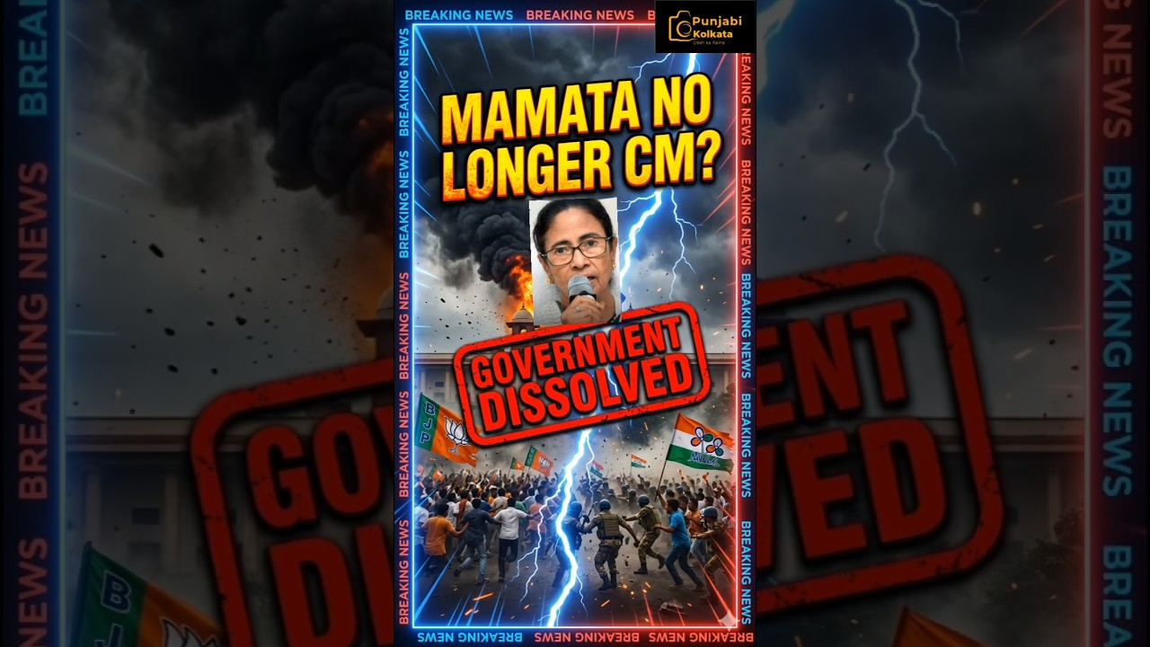 😱 Governor RN Ravi Dissolves Bengal Government! 🔥Mamata Banerjee ab CM Nahin #mamata #shorts