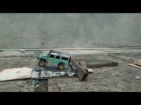 MN 111  land Rover 110 RTR test run