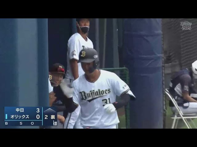 【ファーム】バファローズ・太田 今シーズンファーム公式戦第1号ホームラン!! 2021/6/18 B-D(ファーム)