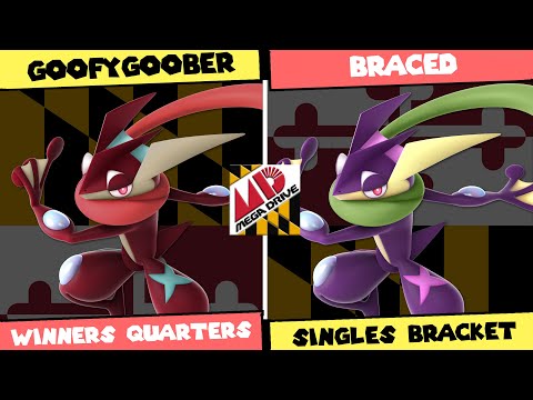 Mega Drive #88: Winners Quarters - GoofyGoober (Greninja, R.O.B.) Vs Braced (Greninja) SSBU Singles