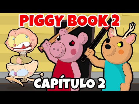 Mongo e Drongo em Piggy  do Roblox Book 2 - Capítulo 2 - Piggy Book 2 em desenho animado