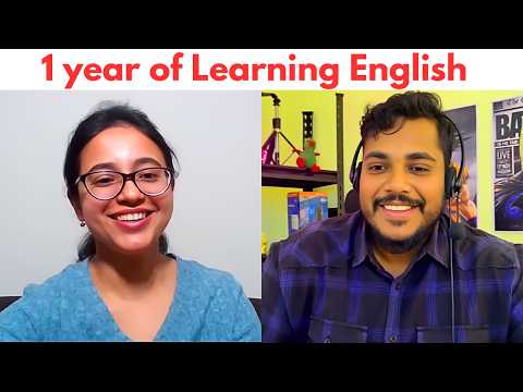 1 Year of learning English
