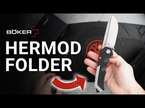 BÖKER PLUS HERMOD FOLDER🔪FOLDABLE and FIXED in one 💥LOCKABLE POCKET KNIFE | 01BO914
