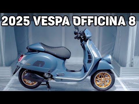 New Vespa Officina 8 Special Features, and It’s a Collector’s Dream