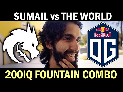 OG vs T.SPIRIT Game 1 — SUMAIL vs the World! 200IQ Fountain Combo #TI10