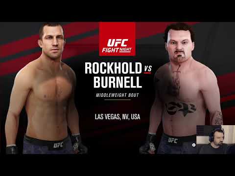 EA Sports UFC3 My Career playthrough pt61 - MAKE-Or-BREAK Time! Rockhold Rematch
