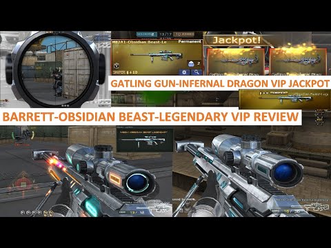 BARRETT-M82A1-OBSIDIAN BEAST-LEGENDARY VIP REVIEW IN CROSSFIRE 3.0 PH