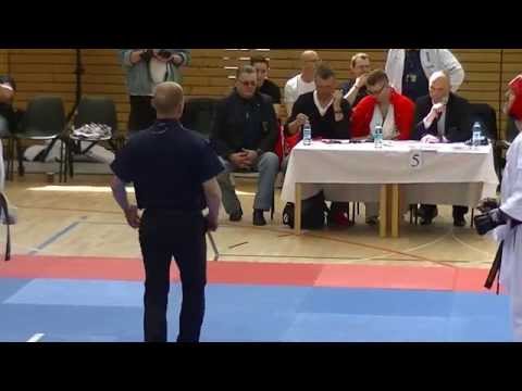 ME Karate Kyokushin - Berlin 2015 - Dariusz Cymmerman - 1 walka
