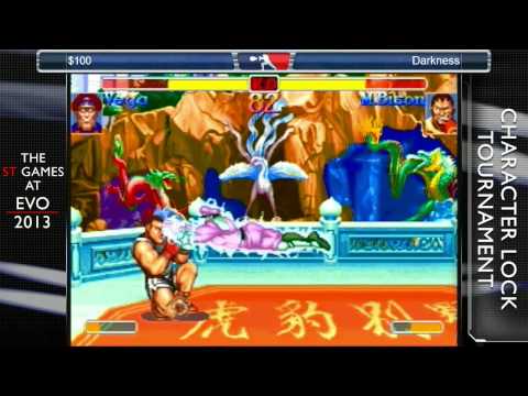 EVO2013 ST Games - $100 vs Darkness - Character Lock Tournament