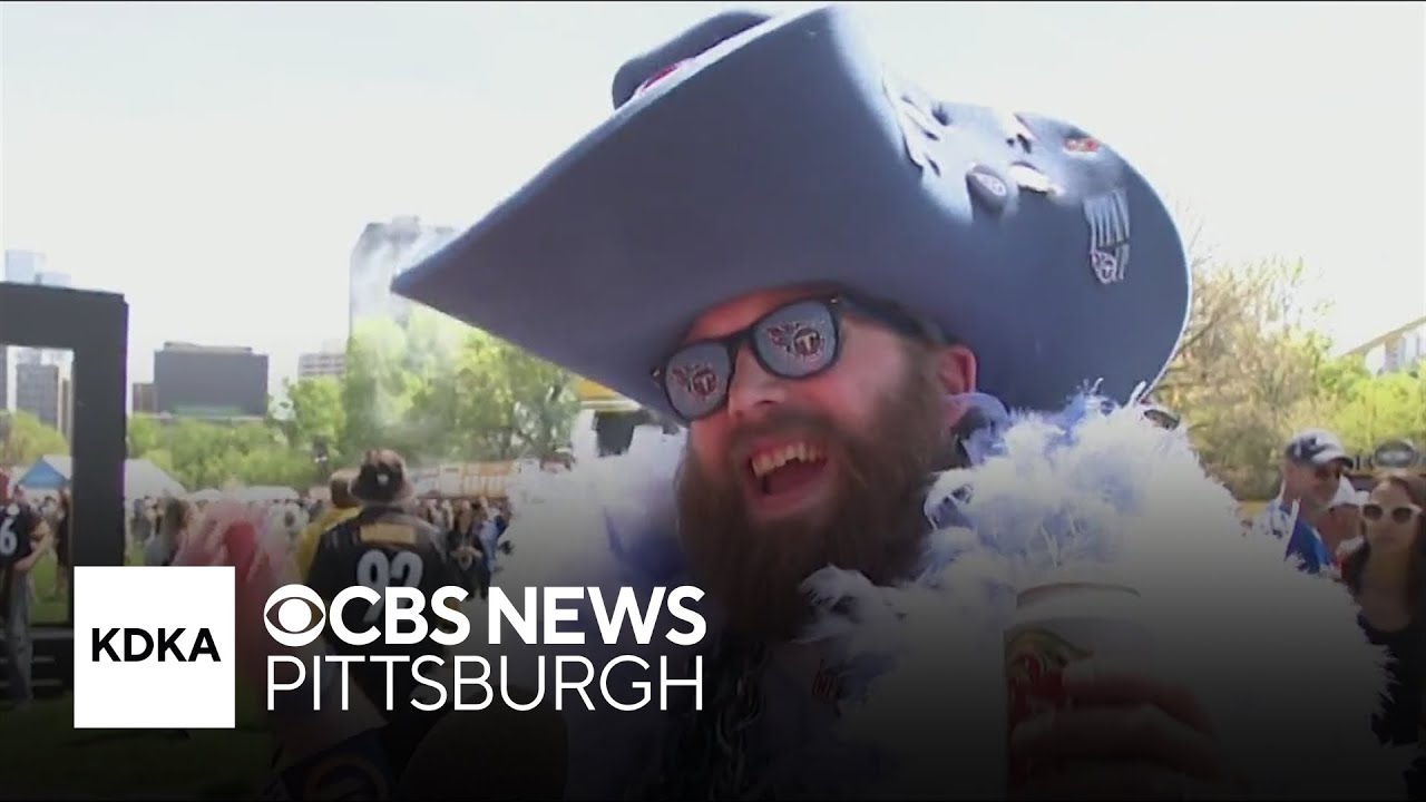 Fans flock to Pittsburgh for NFL draft: 