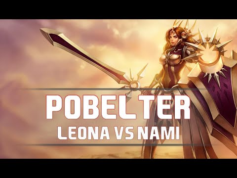 Pobelter as Leona vs Nami - S8 SUPPORT Ranked Gameplay
