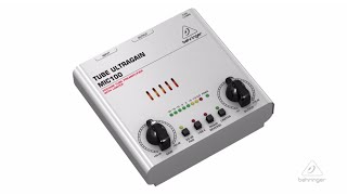 Video thumbnail for TUBE ULTRAGAIN MIC100 Vacuum Tube Preamplifier with Limiter by Behringer