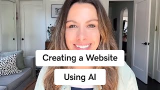 Creating a Website Using AI