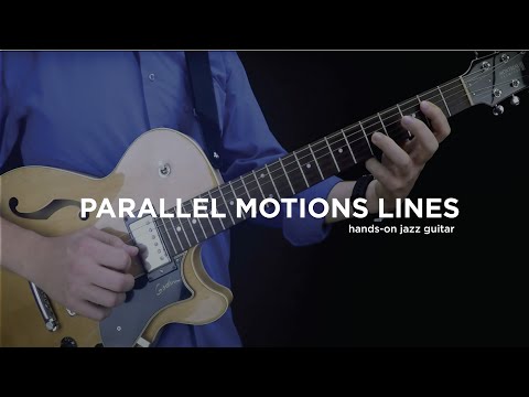 Jazz Guitar Hands-On Lesson #2  - TOP SECRET TOOL FOR IMPROV - Easy Parallel Motion Lines