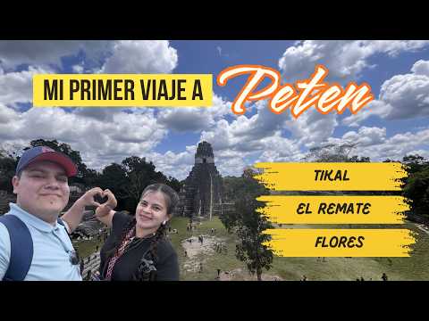 PETEN ES IMPRESIONANTE 🤯 | Tikal, El Remate y Flores 🇬🇹