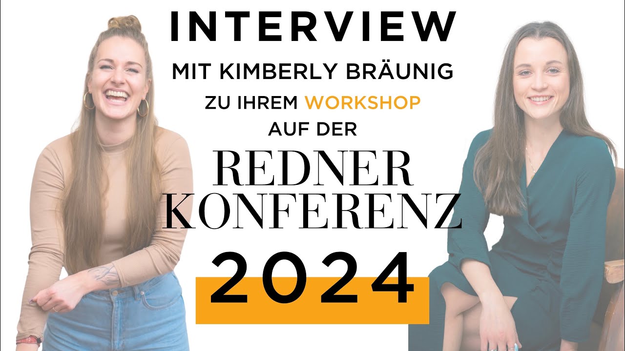 Rednerkonferenz 2024 Interview mit Kimberly Bräunig