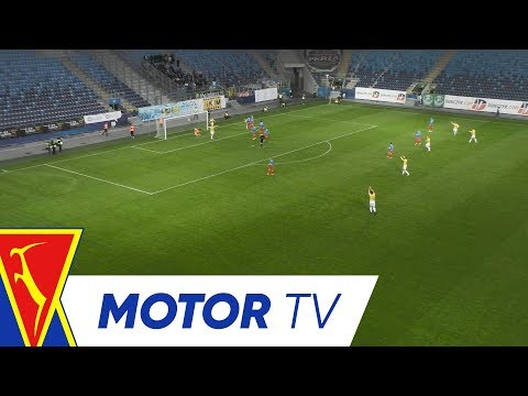 Bramka z meczu Motor Lublin - Avia Świdnik 1:0