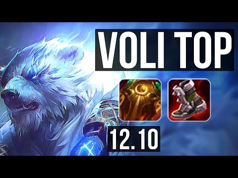 VOLIBEAR vs WUKONG (TOP) | 9/0/3, 6 solo kills, Legendary, 300+ games | KR Diamond | 12.10
