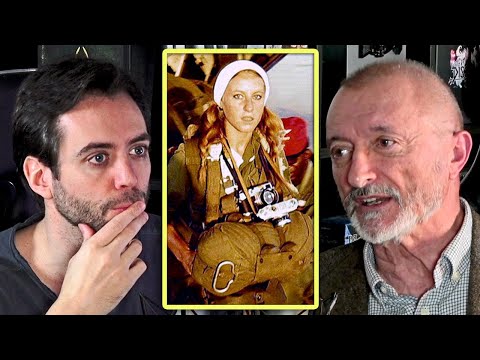 Pérez-Reverte and the enormous admiration he feels for the women who were in the war with him