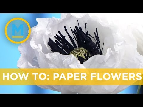 How to create elegant paper flowers for home decoration | Your Morning