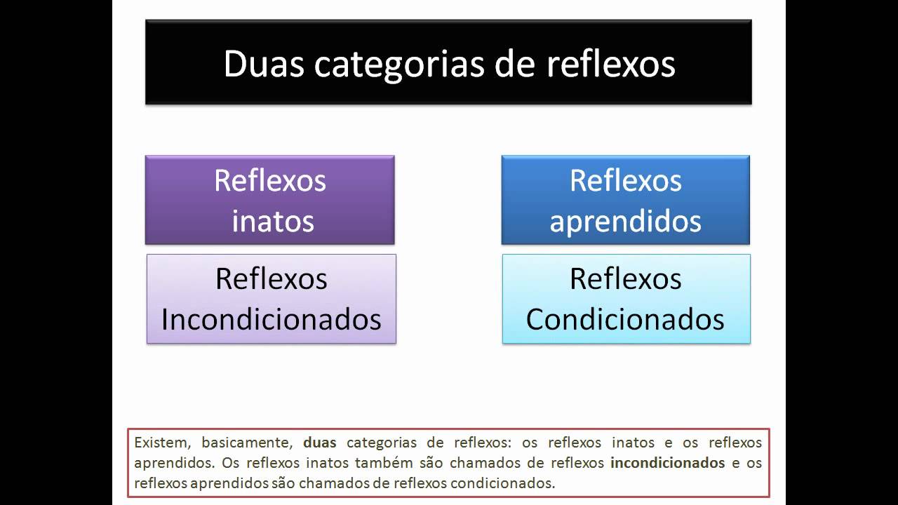 Reflexos inatos - Conceitos básicos